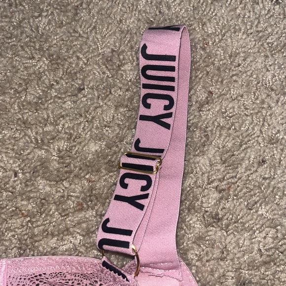 Juicy couture baby pink lace push up bra - Picture 3 of 3